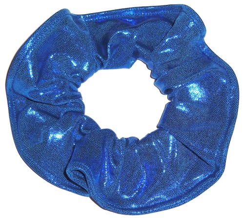 Tela metálica de spandex para el cabello Scrunchies de rojo jerez azul oro rosa - Imagen 11 de 60