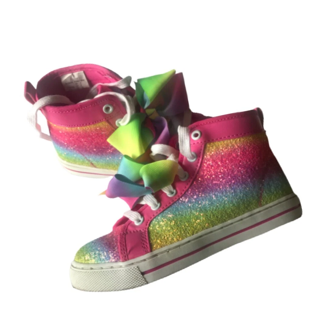 Rainbow glitter best sale sneakers
