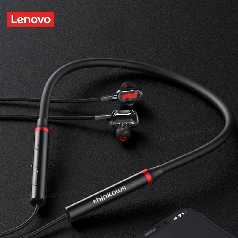 3 pcs lenovo he05 pro auriculares bluetooth deportivos internos