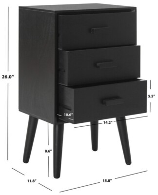 Safavieh POMONA 3 DRAWER ACCENT TABLE, Reduced Price 2172729886 CHS5700D