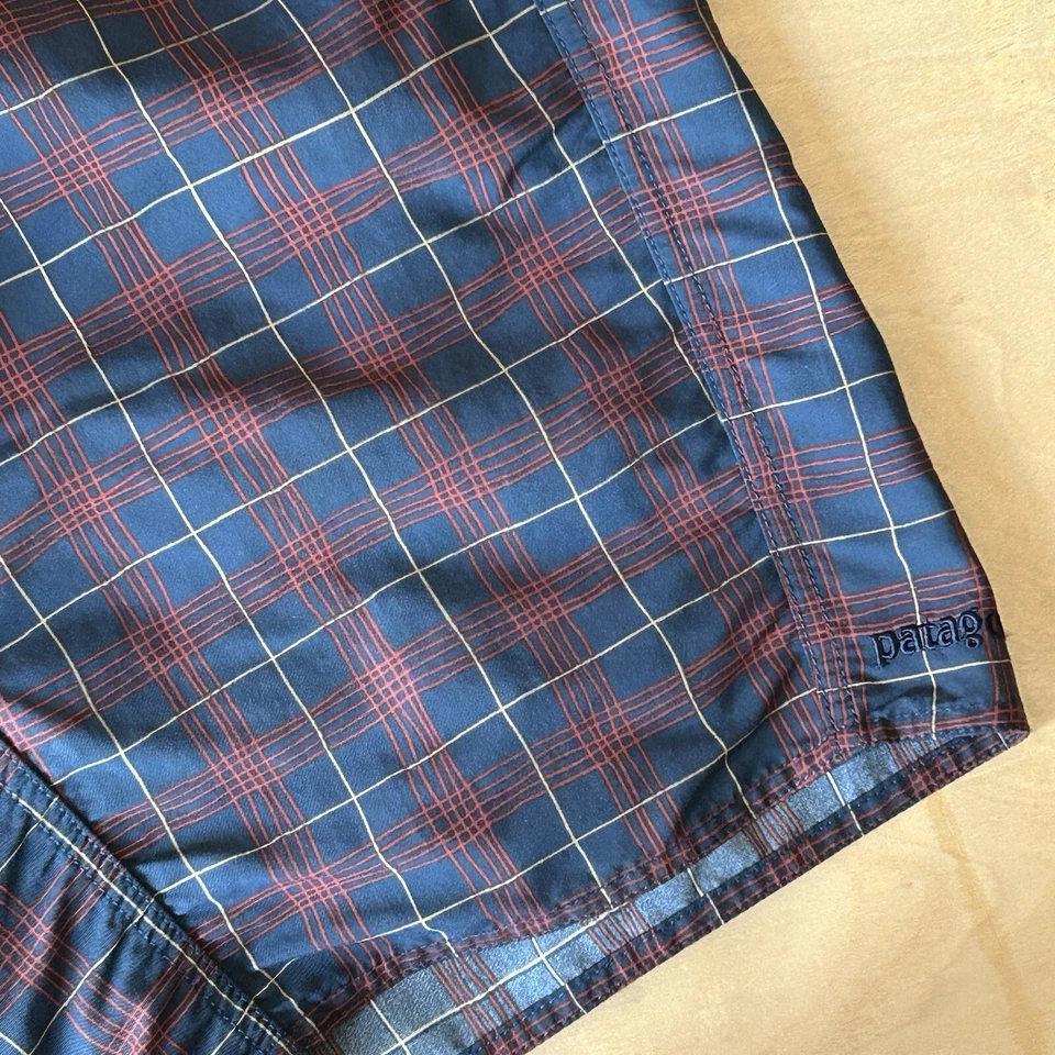 Patagonia Twenty-Threes Board Shorts Plaid Swim Trunks 11” Inseam Men’s 30 - Image 3 of 4