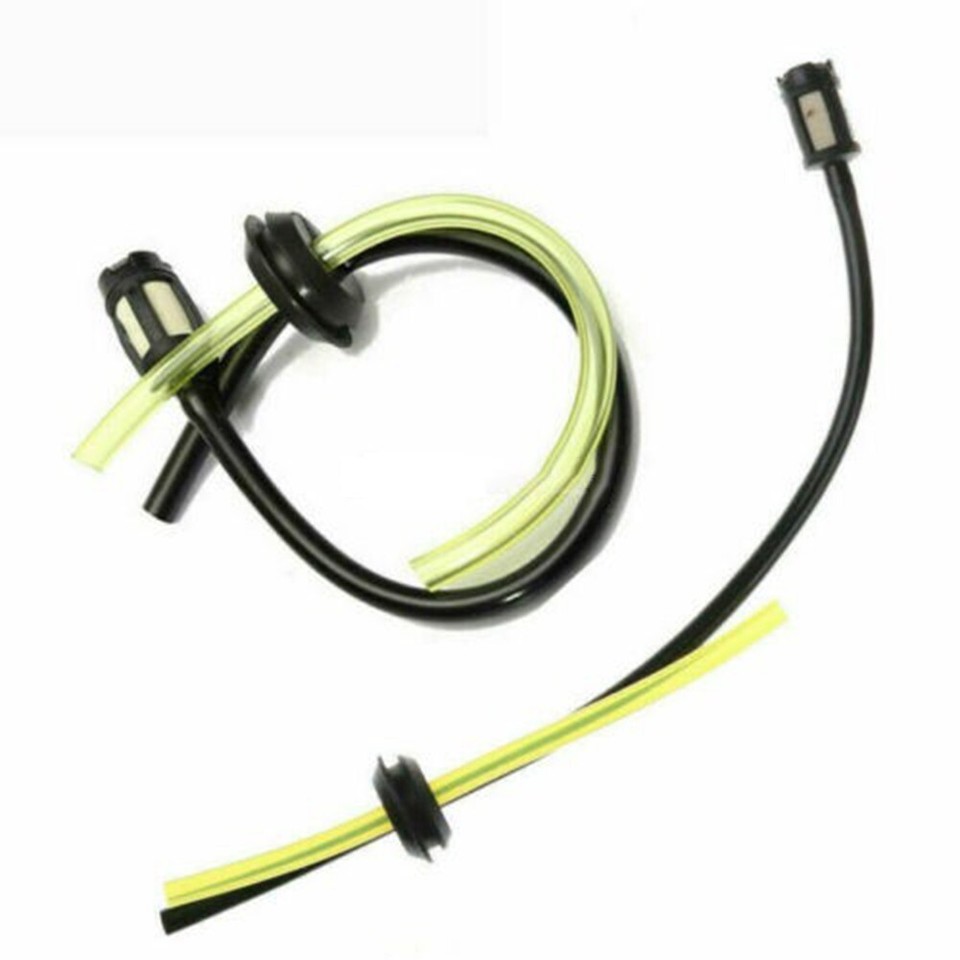 Practical Fuel Hose Pipe 4Pcs/set Accessory Black+Yellow Brush Cutter