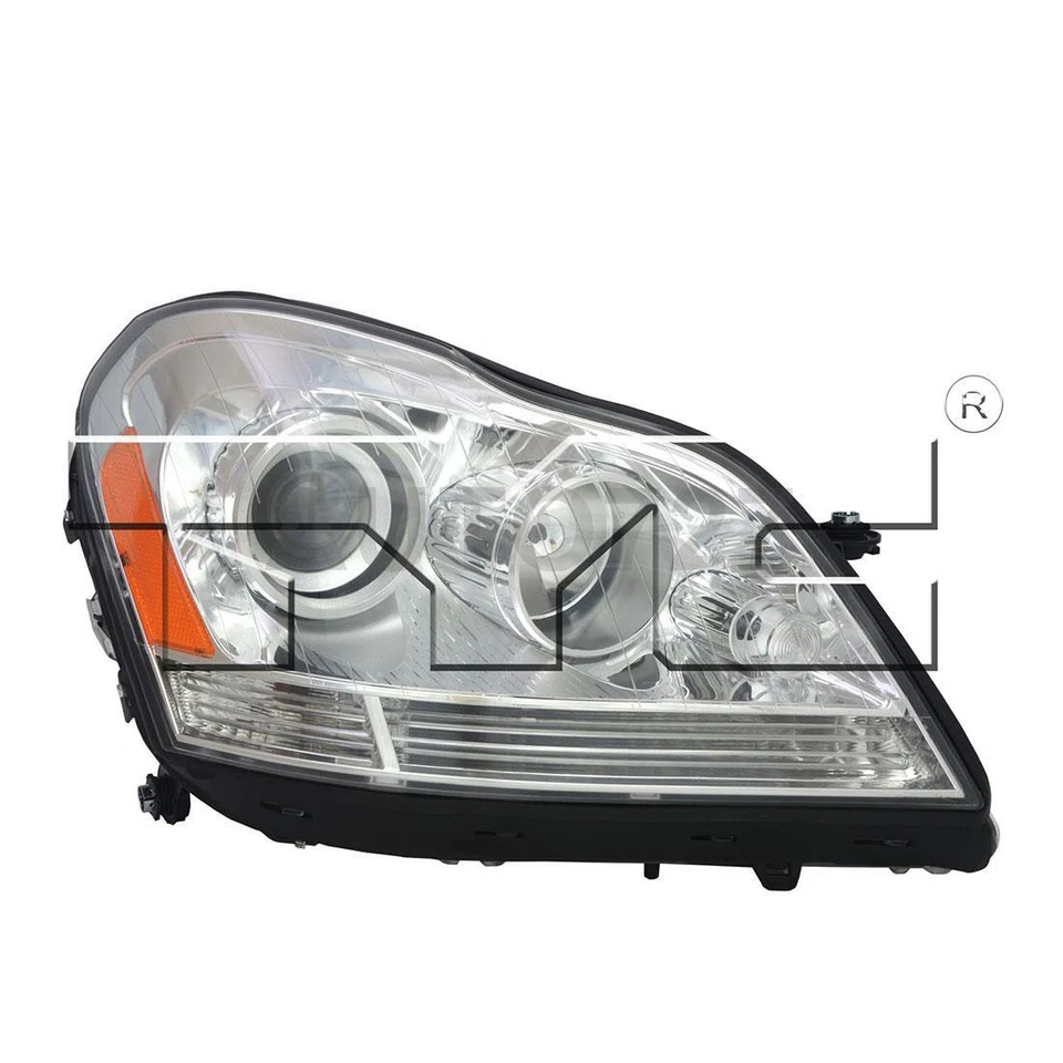 Conjunto de faros 2 piezas izquierda derecha TYC para Mercedes-Benz GL320 2007-2009 Foto 3 de 4