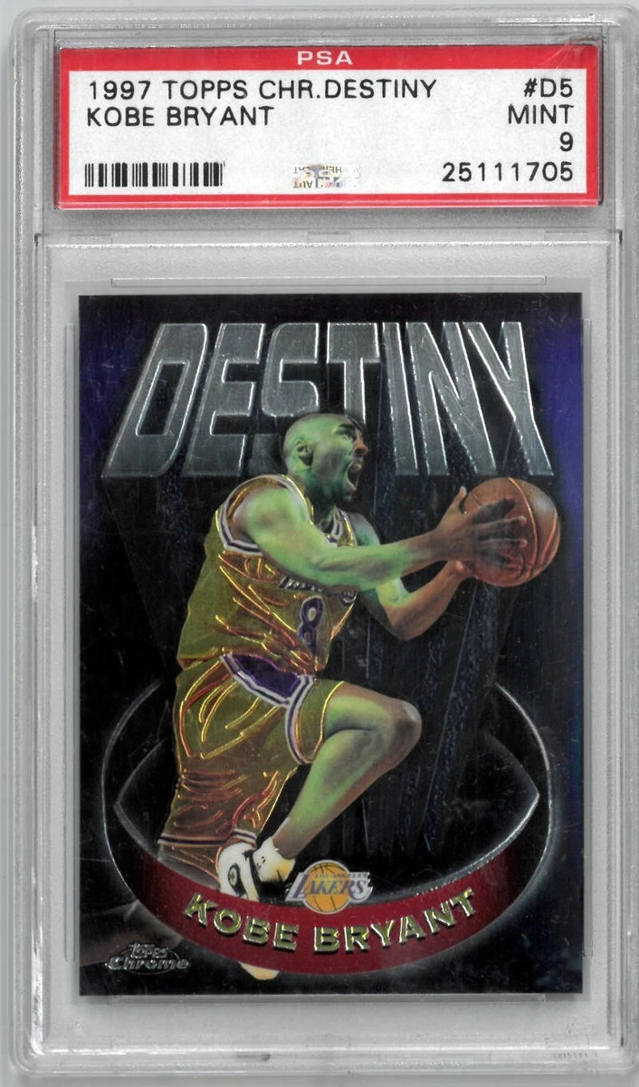 1997-98 Topps Chrome - Kobe Bryant #D5 for sale | eBay