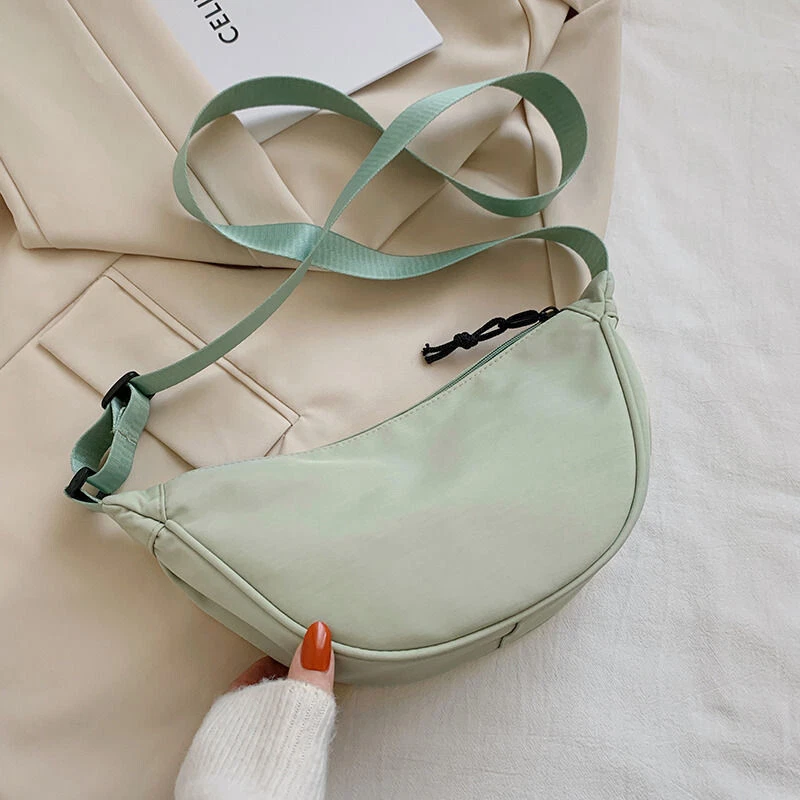 Small Nylon Shoulder Bag For Women 2023 Spring Trend Dumpling Bag