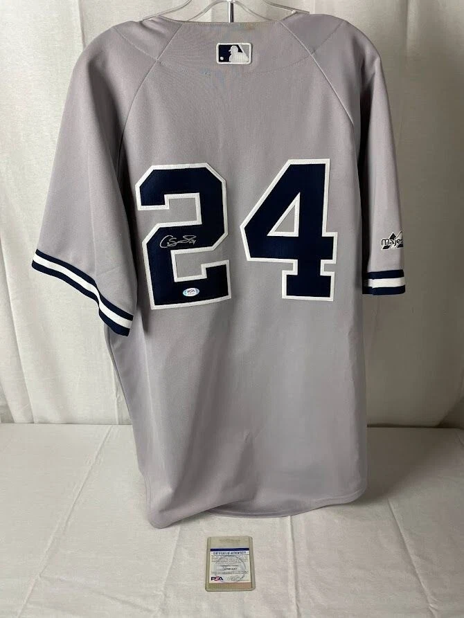 Gary Sanchez signed authentic Yankees jersey PSA