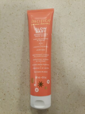 Pacifica Glow Baby Brightening Daily Face Cleanser - 5oz - Exfoliate