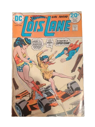 Vintage Superman's Girlfriend, Lois Lane Issue  #136/ "Mrs. Superman " / 1974
