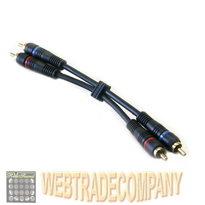 Cinch Brücken Brücke Kabel Kabelbrücke cable jump RCA vergoldet Pre-Amp cable!