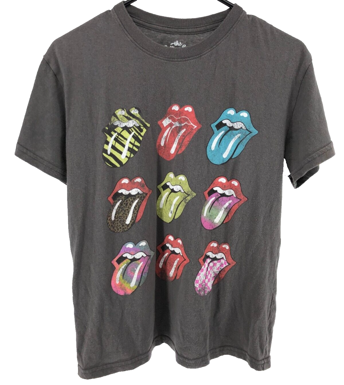 The Rolling Stones World Tour Concert T-Shirt Men's Size Small Gray