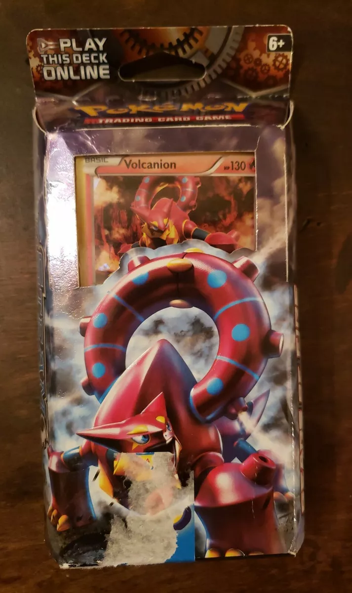 Pokemon TCG XY Steam Siege Volcanion Gears of Fire Theme Battle Deck for  sale online