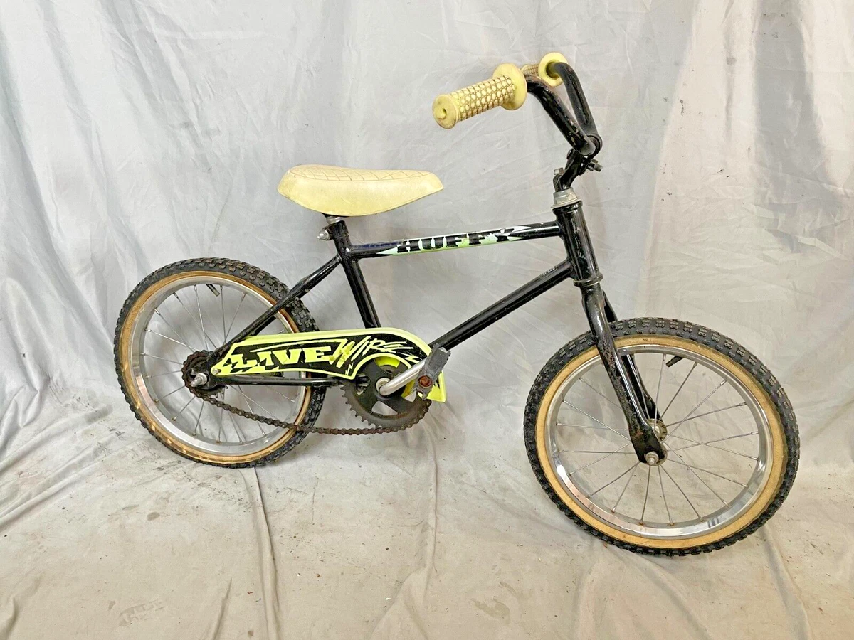 1980 Huffy 16 Kids BMX Bike SS Single Speed Coaster Black Steel Fast US  Shipper