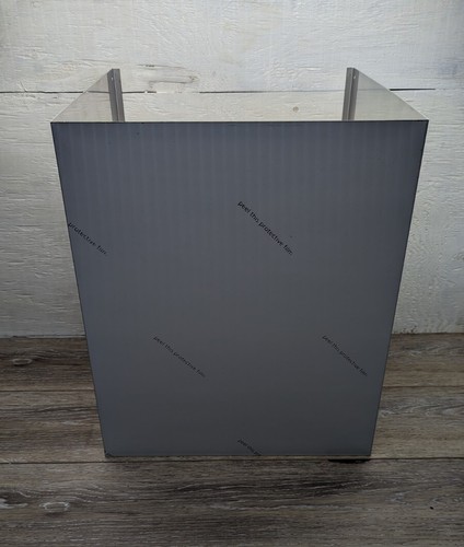 Z-Line Chimney Extension in Brushed Stainless Steel 2-Piece 32×11.75×13.5 - Picture 2 of 9