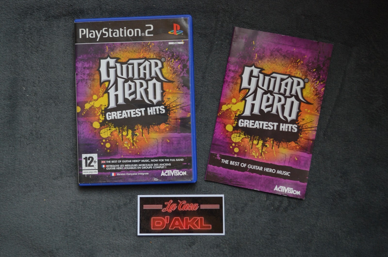 Guitar Hero Greatest Hits complet Playstation 2 - PS2 FR TTBE