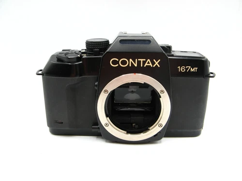 Contax 167MT 35mm Film Camera SLR Body As-is For Parts Or Repair Only! UTESTED