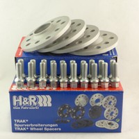 H&R Spurverbreiterung 24/24Mm Silber FüR W170 SLK C-Klasse 202 203 CLK 208 209