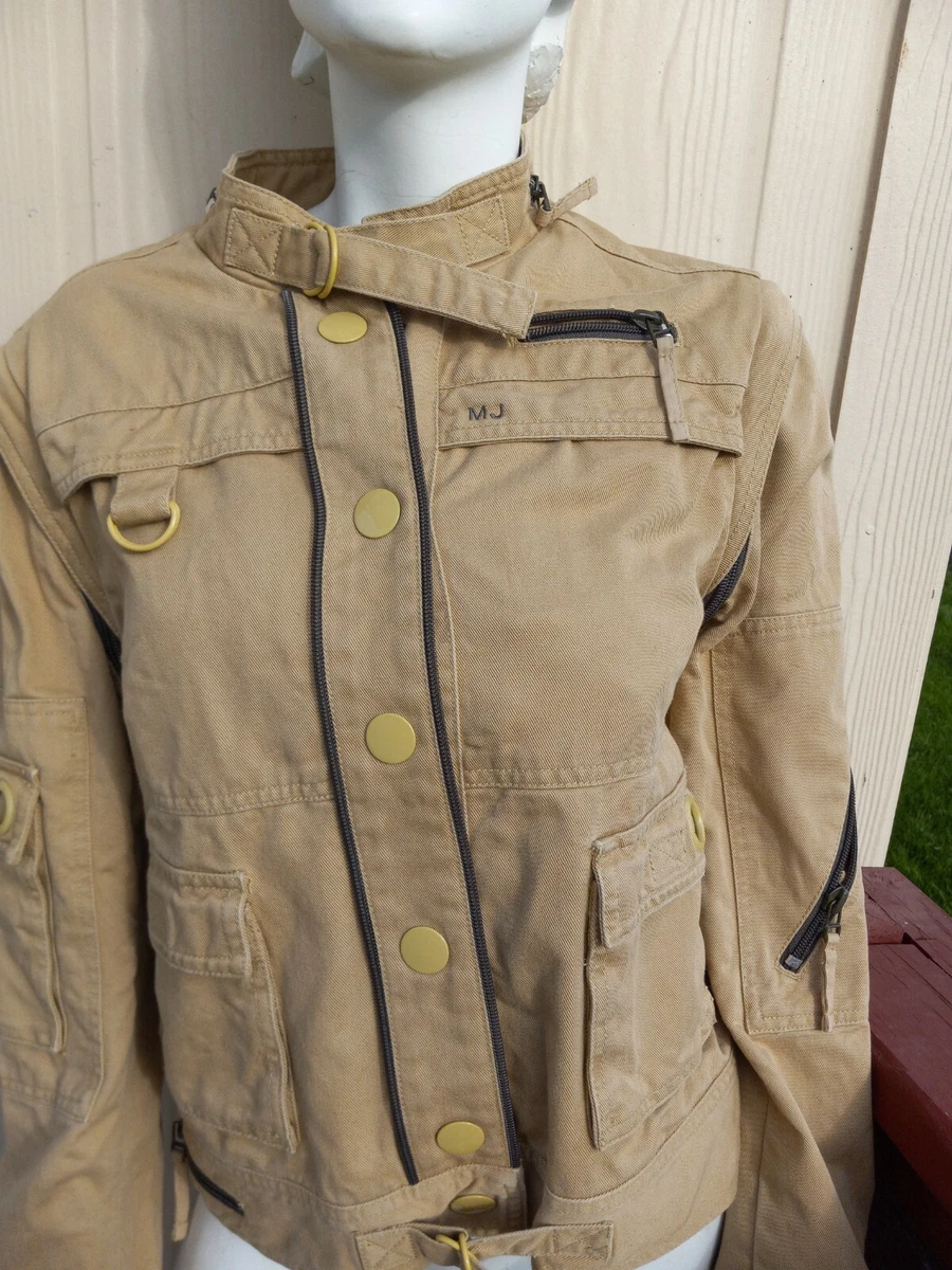 Marc Jacobs ladies Rn#103927 Khaki Convertible Travel jacket/Vest  