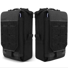 Tactical MOLLE Holster Mobile Phone Belt Bag EDC Security Pack Cellphone Holster