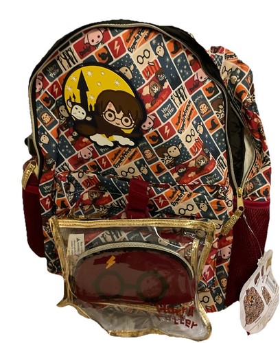 Mochila de mochila Harry Potter para niños con bolsa de almuerzo - Bolsa escolar - 5 piezas - Imagen 2 de 6