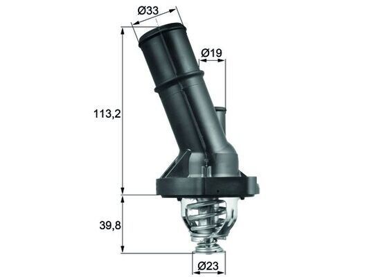 Mahle Thermostat, KüHlmittel TI 202 82 FüR Ford Mazda-image