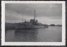 USCG ARC Capitan Tono patrol frigate photograph summer 1953