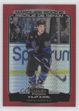 2022 O-Pee-Chee Platinum Marquee Rookies Red Prism 115/199 Filip Kral #282 07tg