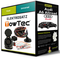 Elektrosatz 13-Pol Universell für Audi A6 Allroad 03.2012-05.2019 NEU
