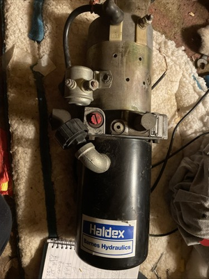 #ad Haldex Barnes Hydraulics Hydraulic Pump PN 220 0976 V.D.C 24V $880.00