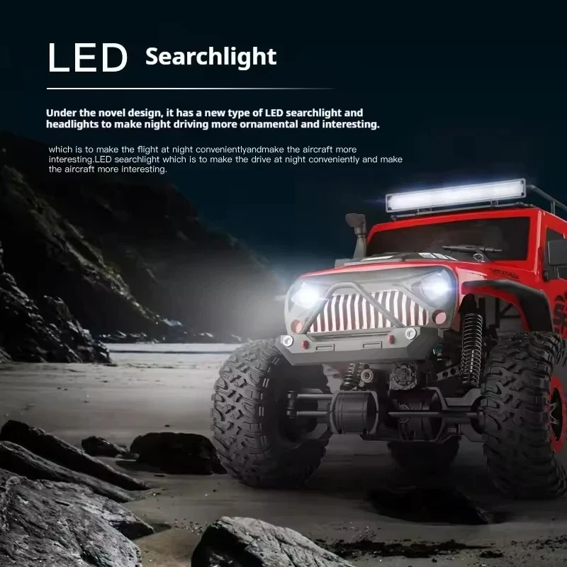 WLtoys 104311 1:10 4WD RC Climbing Car Double Axle Suspension Off-Road RC Truck - Image 3 of 4