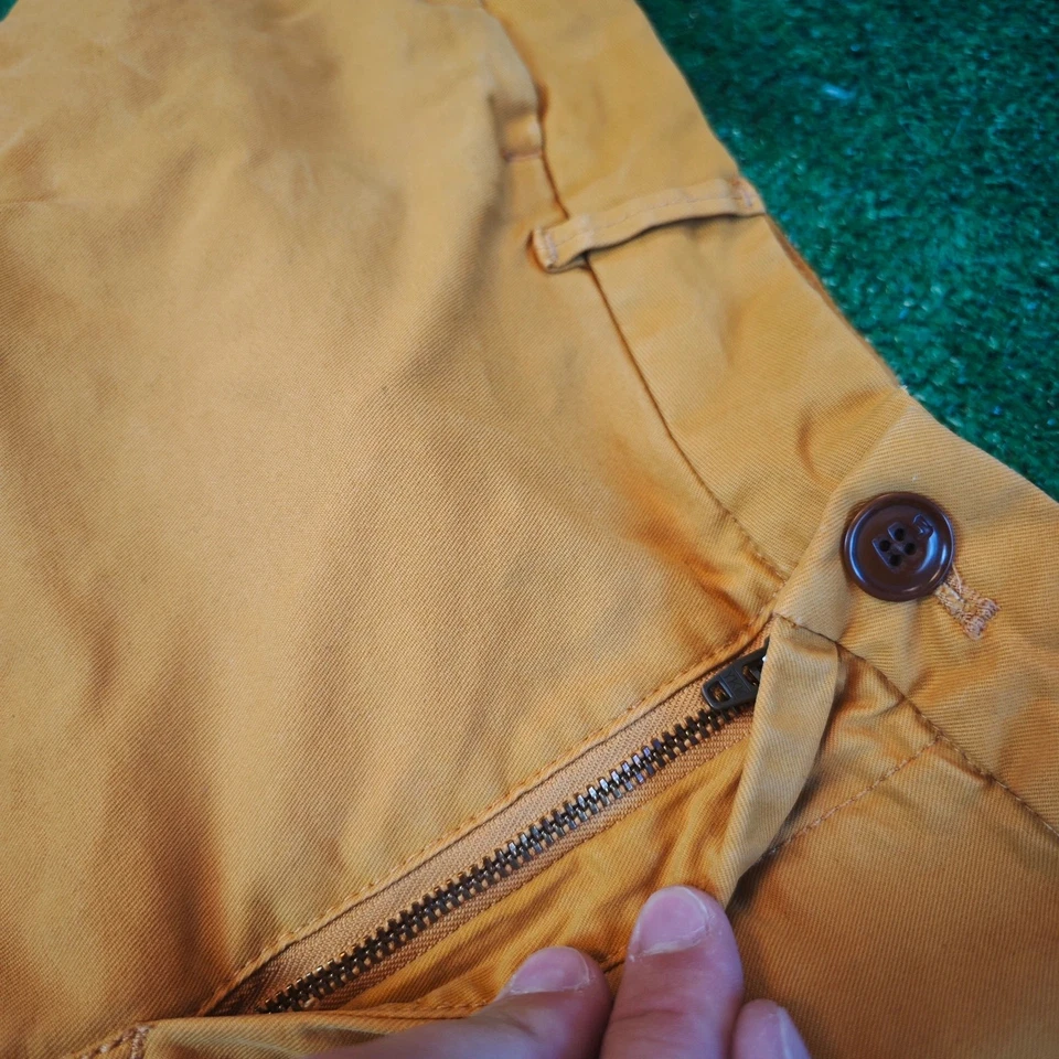 Pantalon classique décontracté Scotch & Soda homme 32 x 34 jaune droit zippé ... - Photo 4/4