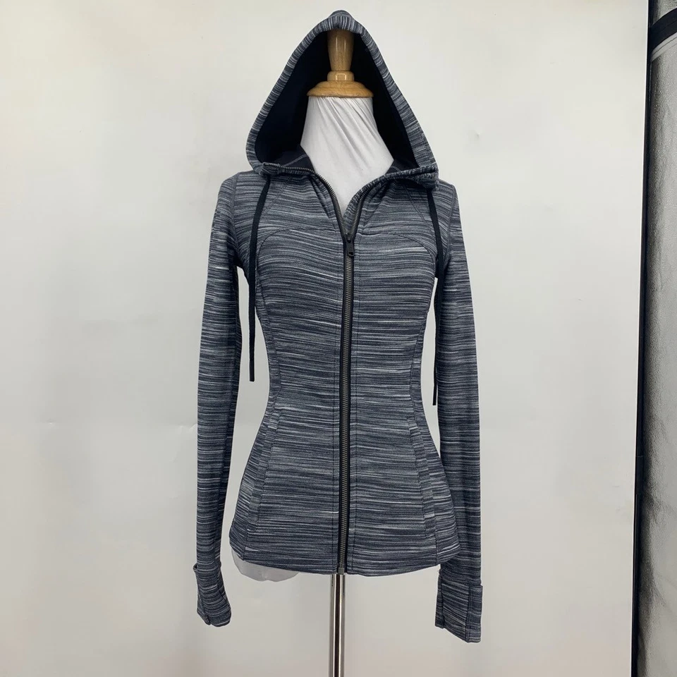 Chaqueta Lululemon Mujer 4 Multi Capucha Define Nulu Space Dye Cremallera Completa Ventilada Foto 2 de 4