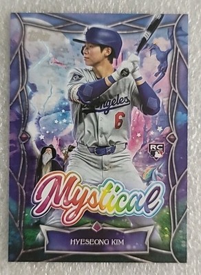 2025 Topps Update Series Mystical Hyeseong Kim MYS-23 RC Dodgers
