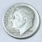 1946 Roosevelt Dime 90% Silver 10C Circulated Coin #6013