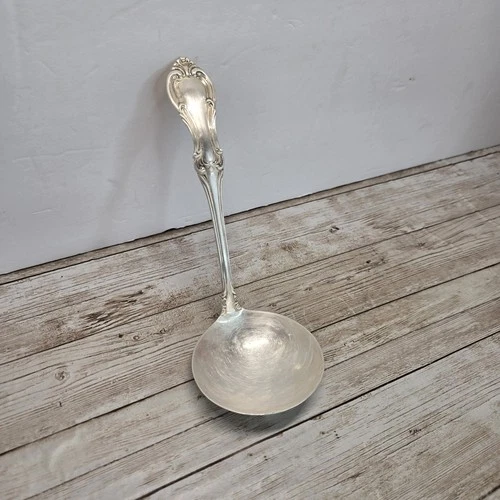 Vintage Joan Of Arc International Sterling Silver Ladle Gravy Spoon 7"
