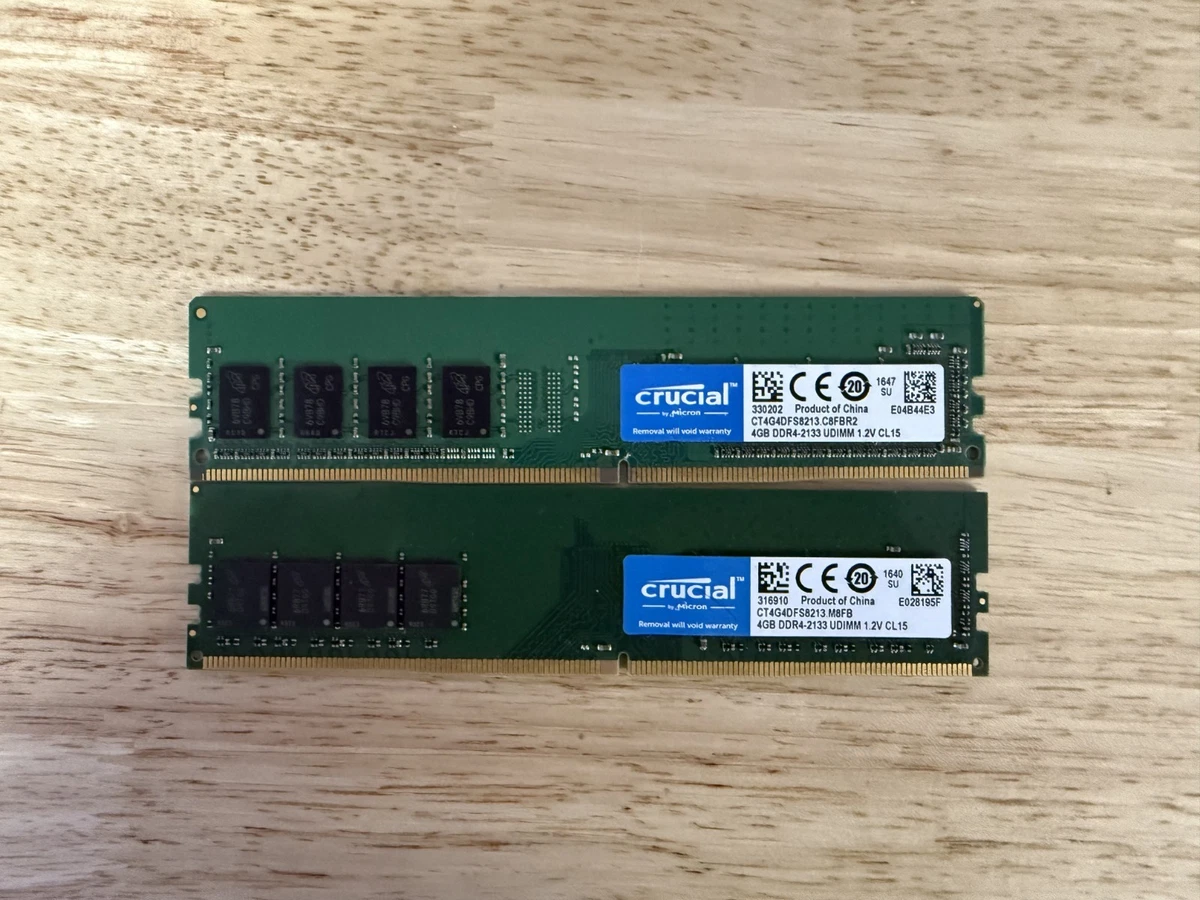 Crucial PC4-17000 (DDR4-2133) Bus Speed Computer RAM 16 GB Total