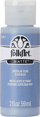 FolkArt Paint, Blue Echo 2 Fl Oz 2 (Pack of 1),