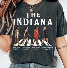 Indiana Fever Abbey Road Shirt, Caitlin Clark Aliyah Boston Kelsey Mitchell Soph