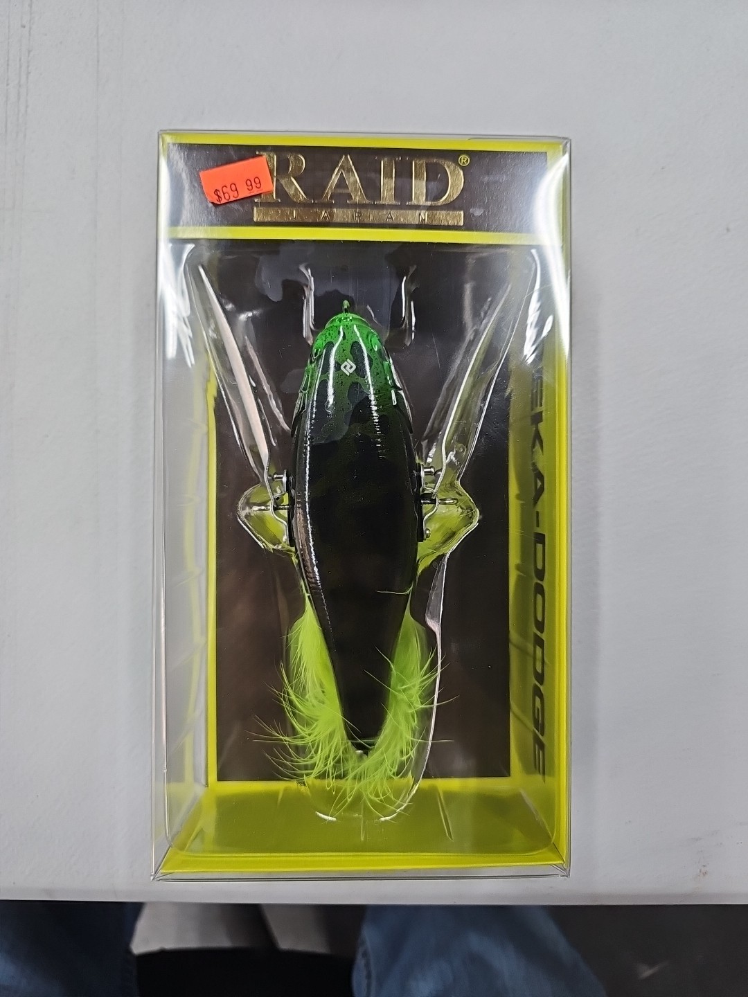 Raid Japan Deka Dodge Topwater Shimanashi Tiger 2oz New Never Used Free Shipping
