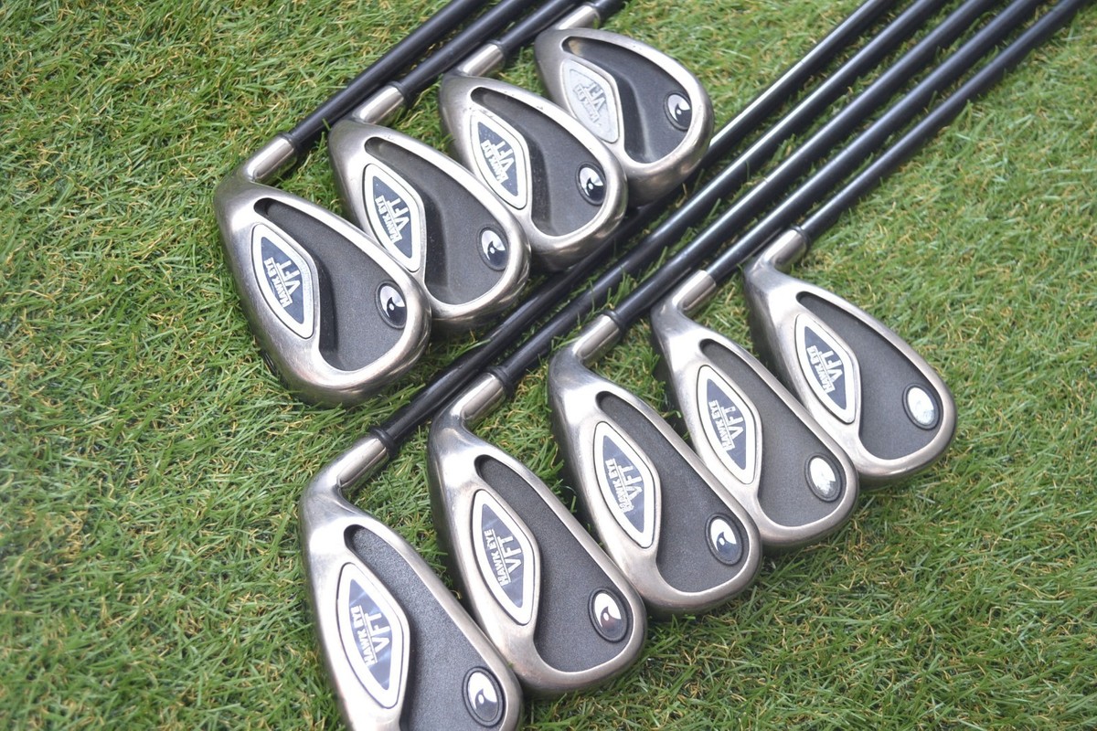 Callaway Hawk Eye VFT Iron Set 4-9 Pw Aw Sw 9pc RH JV