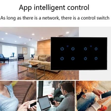 Convenient Touch Switch with Wifi Connectivity Voice Control Supported