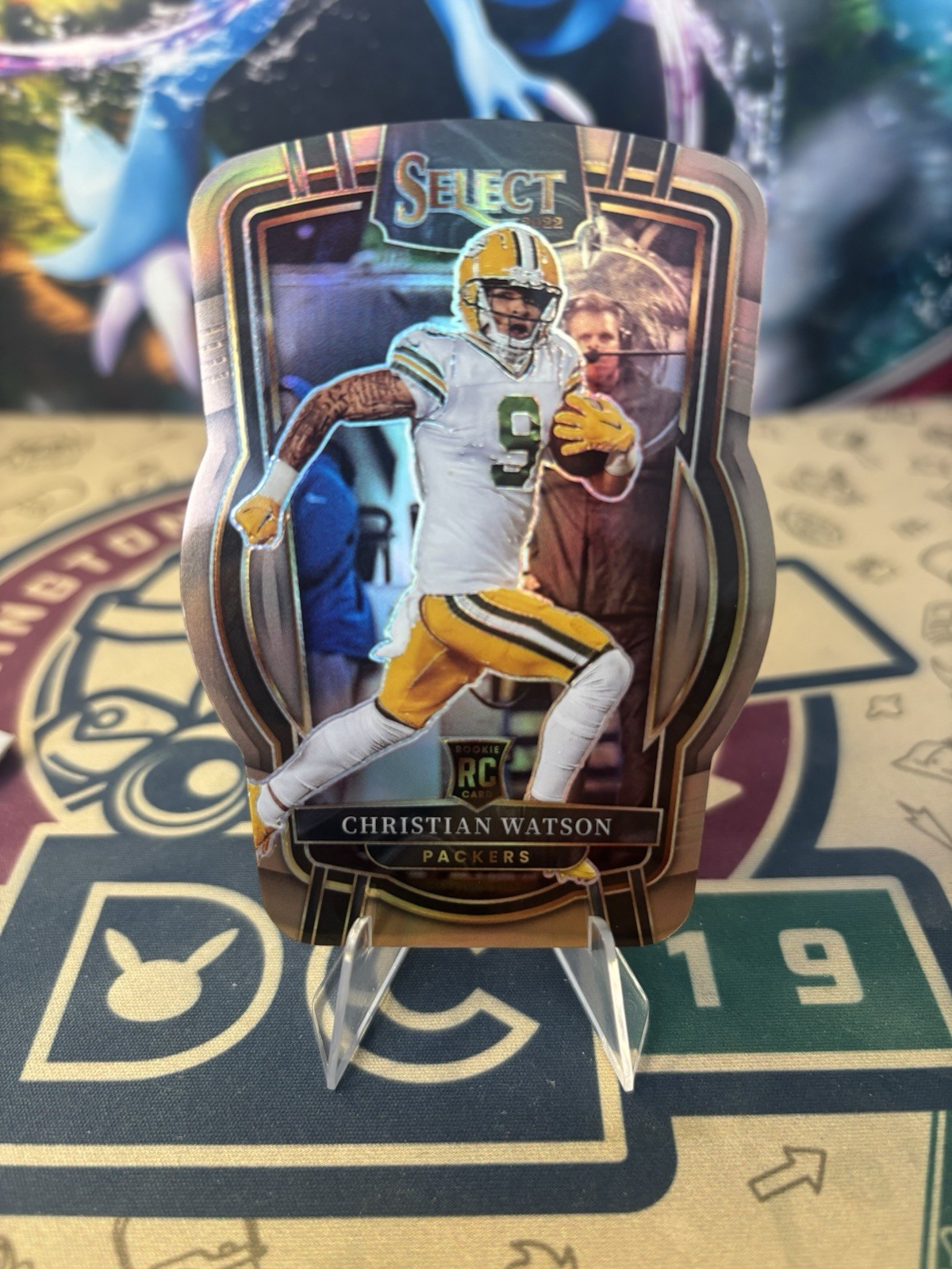 Christian Watson [RC] -/99 Club Level Copper Die-Cut Prism 2022 Panini Select