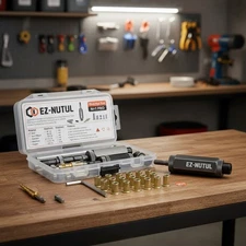 Upgraded Rivnut Toolkit with Zinc Plated Fasteners for Secure Metal Connections