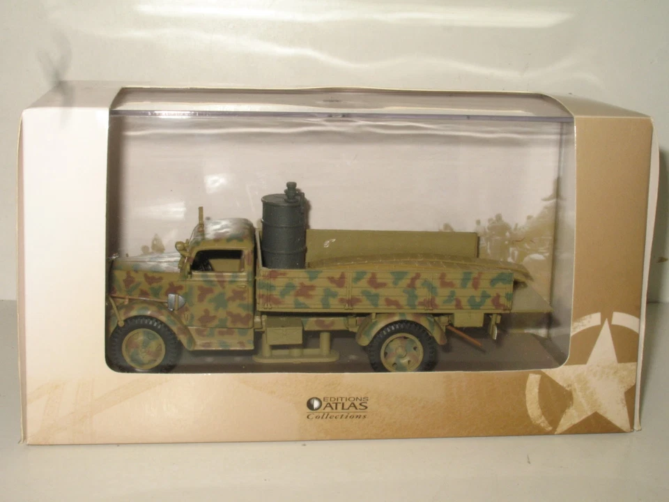 ATLAS 1:43, Military Truck OPEL BLITZ KFZ 305 With Sand Removal Load - Image 3 of 3