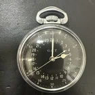 Hamilton Watch Co. GCT 24H 22J 4992B AN5740 US GOV'T  Pocket Watch Works!