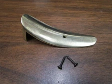 43 Black Powder CVA Hawken Brass Butt Plate & Screws (Later Style) (Shorter Top)