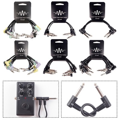 Robustes 6 Zoll Gitarren-Effekt-Pedal-Kabel für optimale Leistung