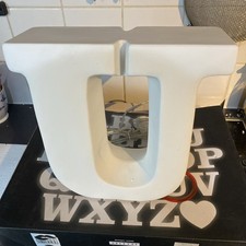 Seletti Porcellana Neon Light Up Lettera:U bellissima per tutte le occasioni 