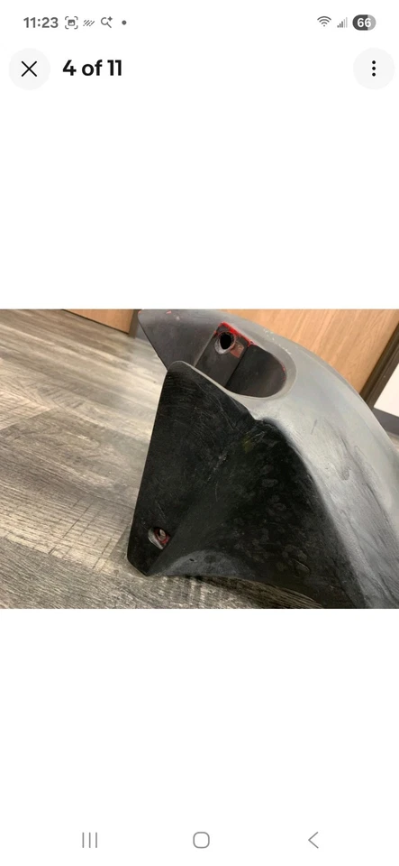 Carenagem capô tampa para-lama aro roda dianteira fabricante de equipamento original Honda 2001-2006 CBR600F4I F4I * - Imagem 3 de 4