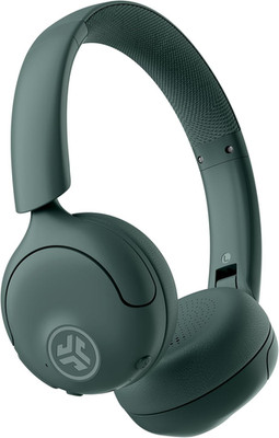 JLab Go Lux ANC Wireless Headphones, Sage, Hybrid Active Noise Cancelling, Premi