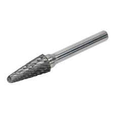 Image of Sealey Tungsten Carbide Rotary Burr Conical Ball Nose 10mm SDB06